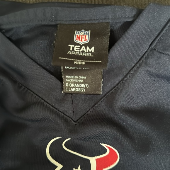 2 item bundle of Houston Texans jerseys.   1- Cushing and 1- Flag Football. - Picture 3 of 3